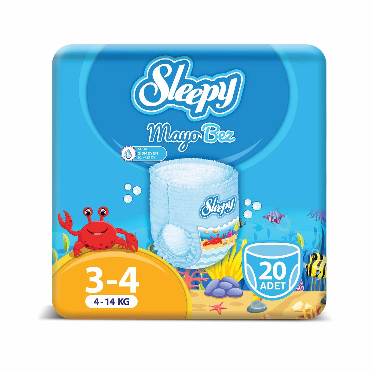 Sleepy Mayo KÜLOT Bez 4 Numara Maxi 20 Adet 