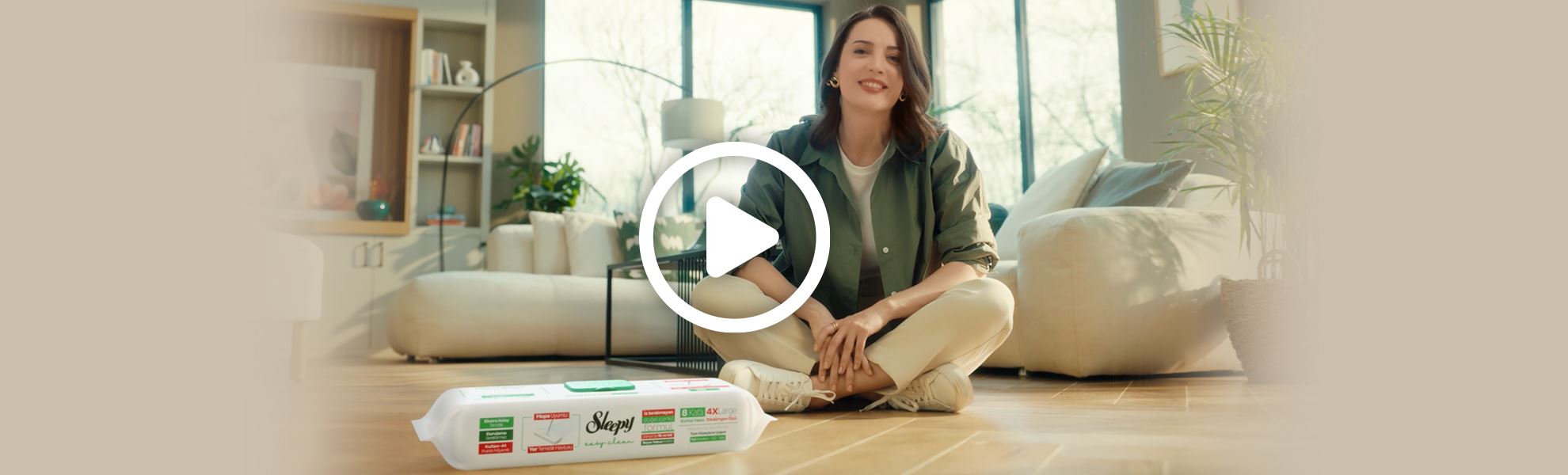 Yer temizlik Havlusu Video