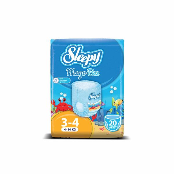 Sleepy Mayo KÜLOT Bez 4 Numara Maxi 20 Adet 
