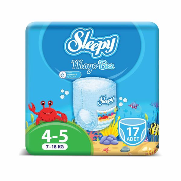 Resim Sleepy Mayo KÜLOT Bez 5 Numara Junior 17 Adet 