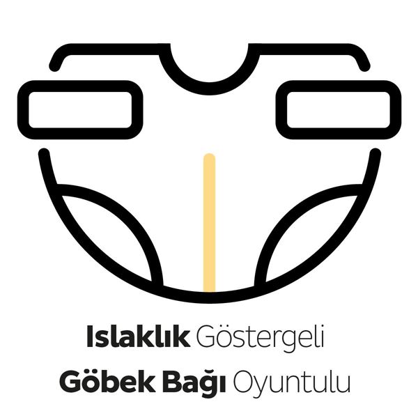 Sleepy Bio Natural Ekonomik Paket Bebek Bezi 1 Numara Yenidoğan 64 Adet