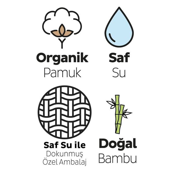 Sleepy Yenidoğan Islak Bebek Havlusu 12x40 (480 Yaprak)