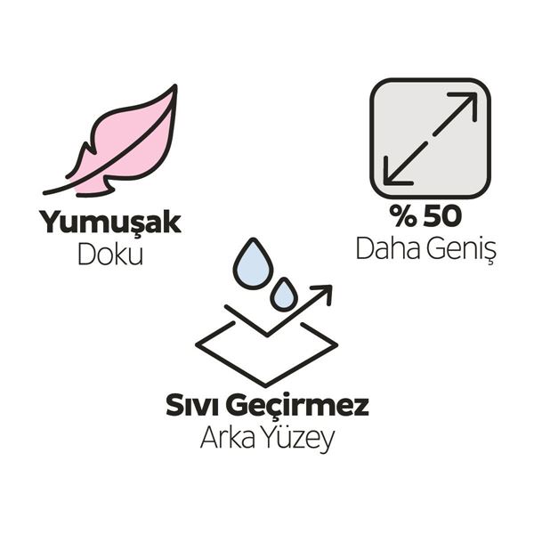 Sleepy Babycare Bebek Bakım Örtüsü 60x90 cm 10 Adet