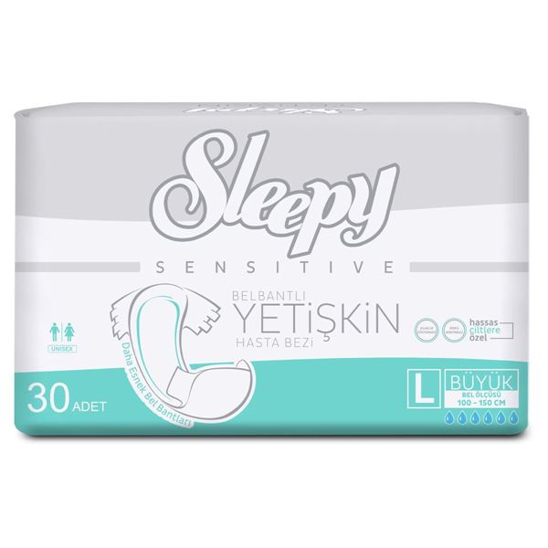 Sleepy Large Yetişkin Hasta Bezi 30 Adet