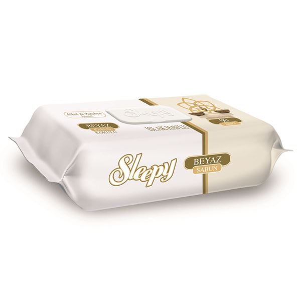 Sleepy Beyaz Sabun Kokulu Islak Havlu 90 Yaprak