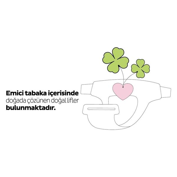 Sleepy Ecologic Premium Plus Ekonomik Paket Bebek Bezi 1 Numara Yenidoğan 64 Adet