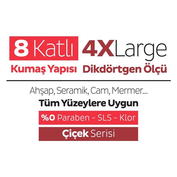 Sleepy Easy Clean Kiraz Çiçeği Mopa Uyumlu Yer Temizlik Havlusu&Mendili 3x20 (60 Yaprak)