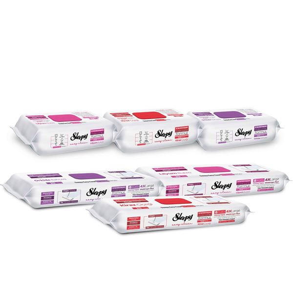 Sleepy Easy Clean Çiçek Serisi 3x100 Yüzey & 3x20 Yer Temizlik Havlusu&Mendili Karma Paket
