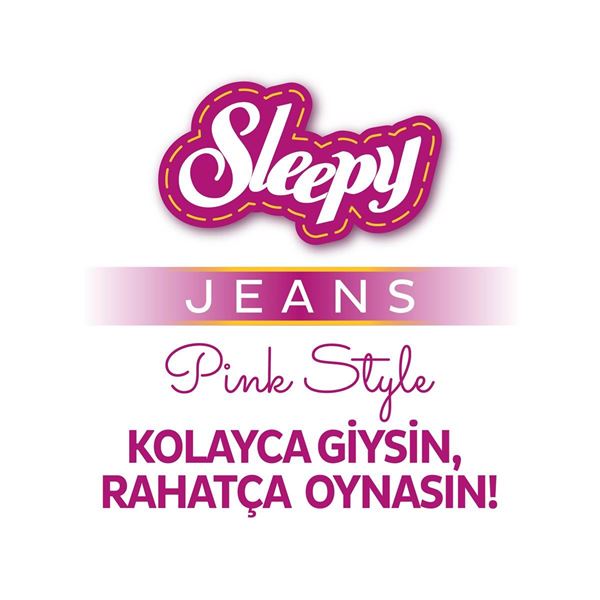 Sleepy 6 Numara Xlarge Natural Gross 100+Mayo Bez 14+Pink Jeans Külot Bez 20+Plaj Çantası