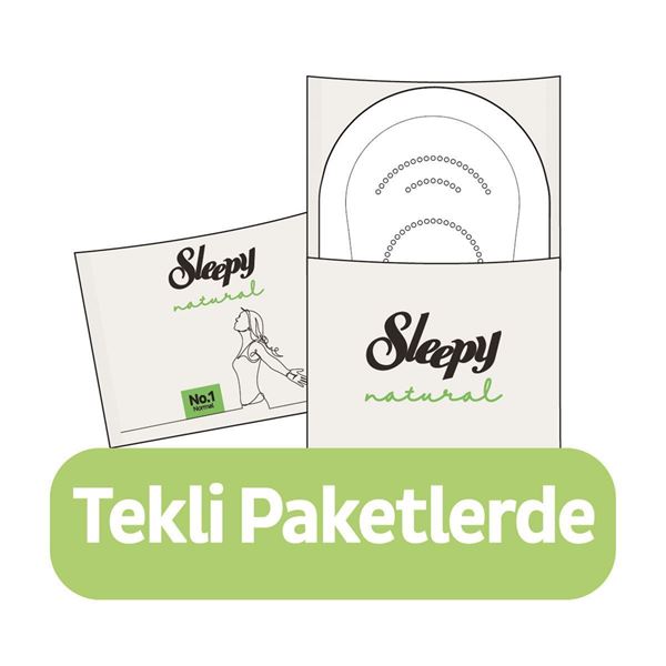 Sleepy Natural Ultra Hassas Hijyenik Ped Gece 16 Adet