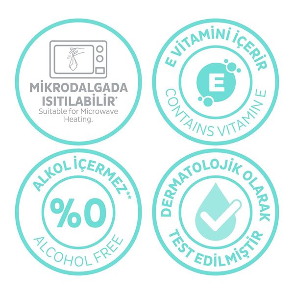 Sleepy Perine Bölgesi Vücut Temizleme Havlusu 4x50 (200 Yaprak)