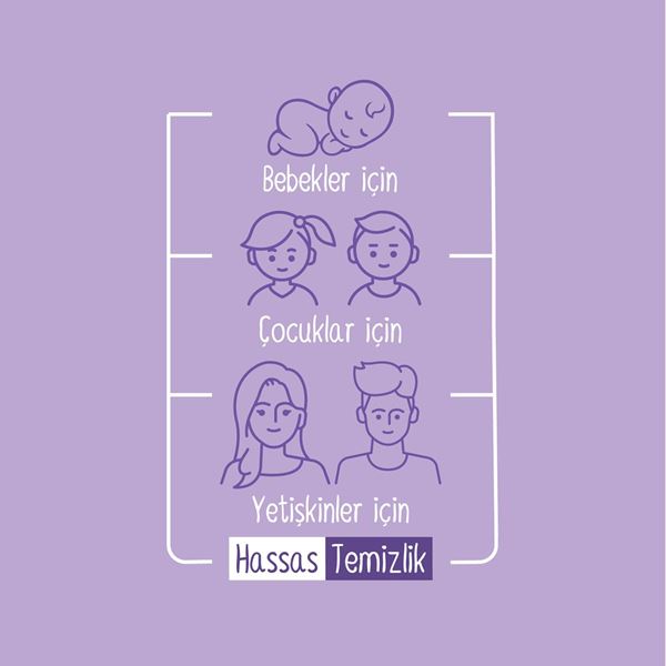 Sleepy Herbal Kişisel Bakım Havlusu 100 Yaprak