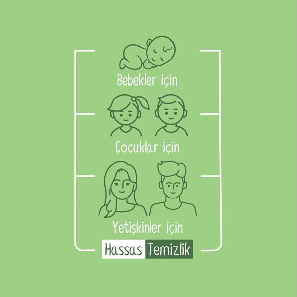 Sleepy Natural Kişisel Bakım Havlusu 100 Yaprak